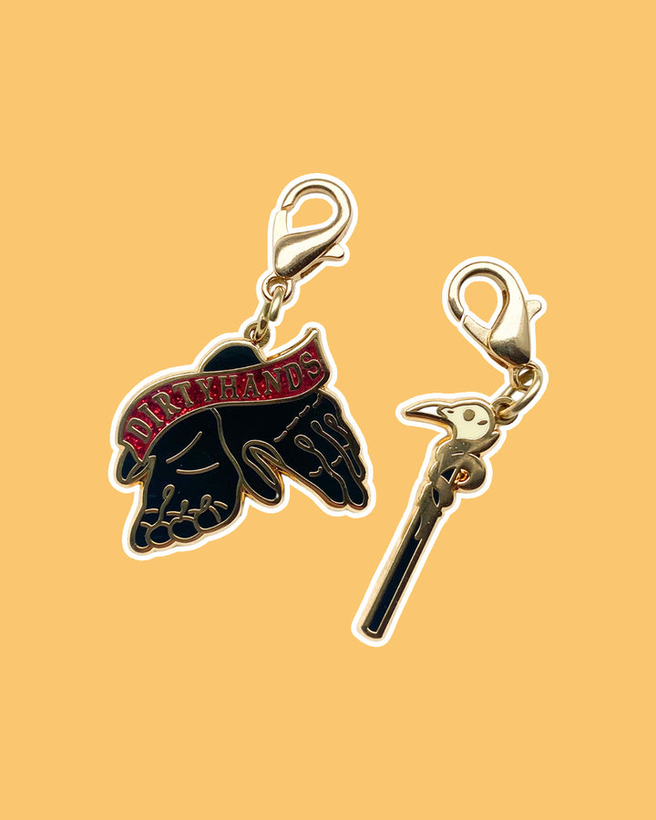 Six of Crows charm set featuring Kaz&