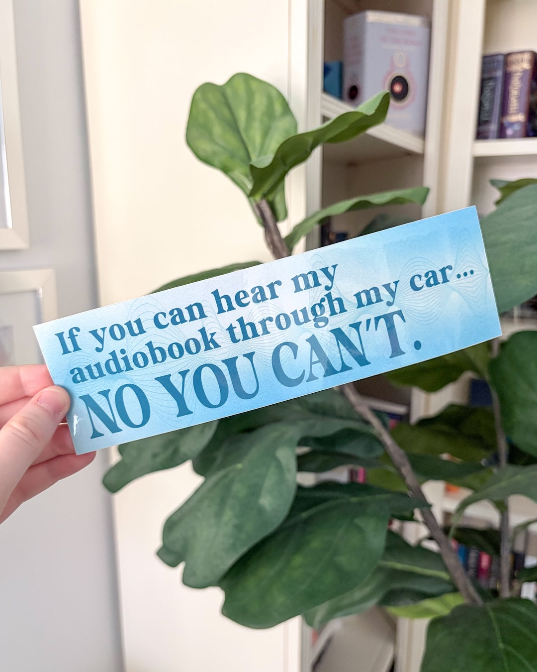 Audiobook Bumper Sticker
