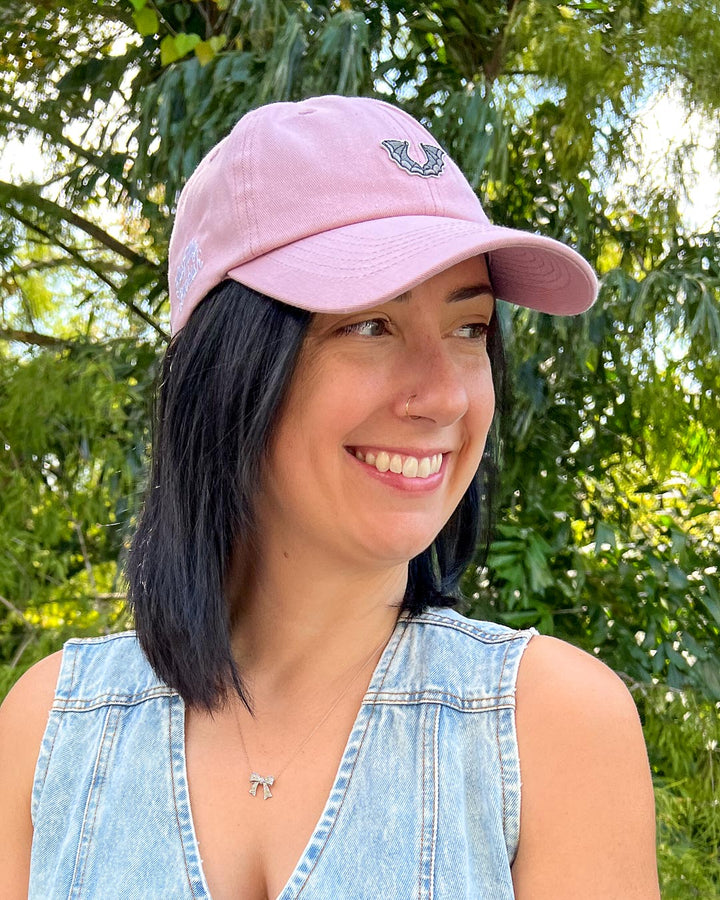 Minimalist Bat Wings Dad Hat