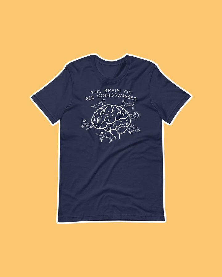 Ali Hazelwood shirt featuring a doodled diagram of &