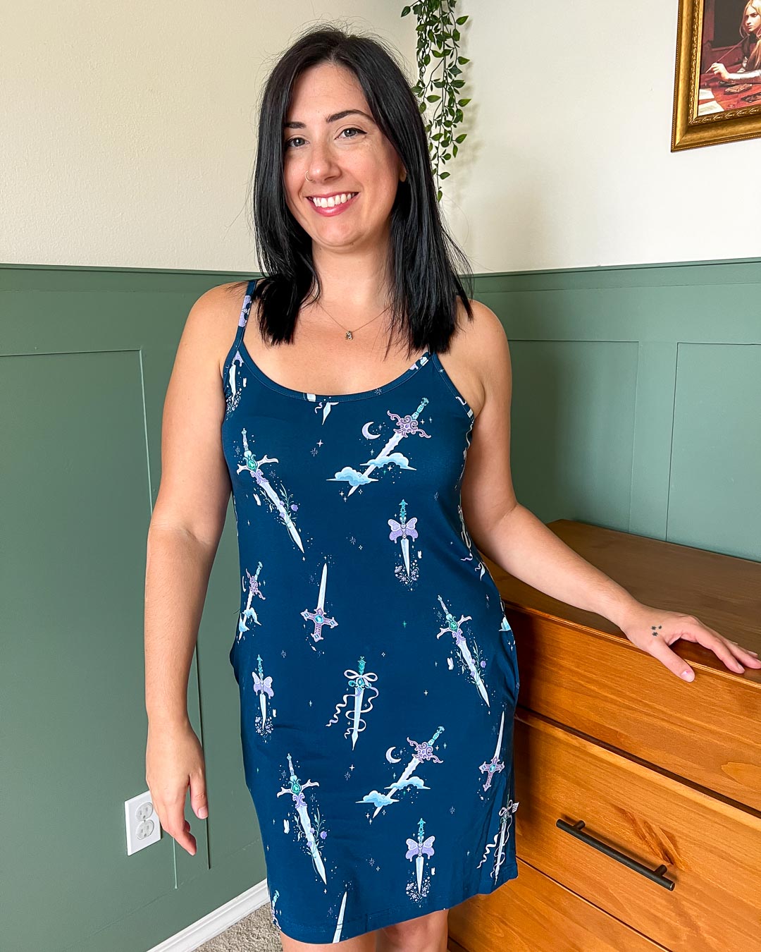 Bewitching Blades Bamboo Pajama – Nightgown