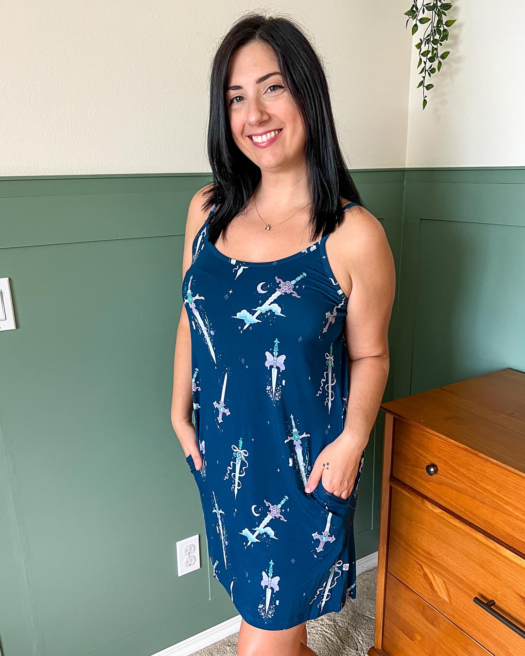 Bewitching Blades Bamboo Pajama – Nightgown