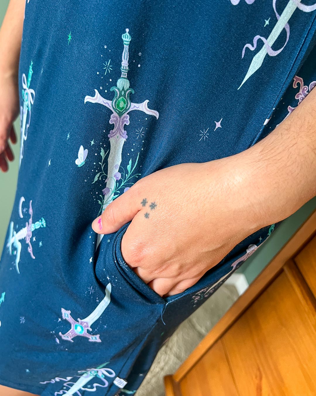 Bewitching Blades Bamboo Pajama – Nightgown