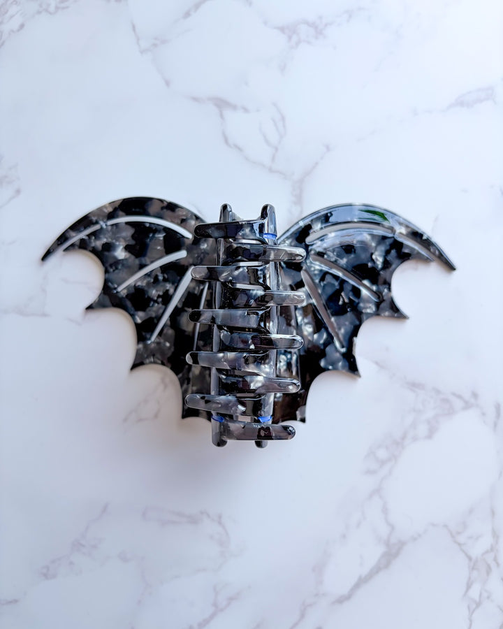 Bat Wing Claw Clip - Blue