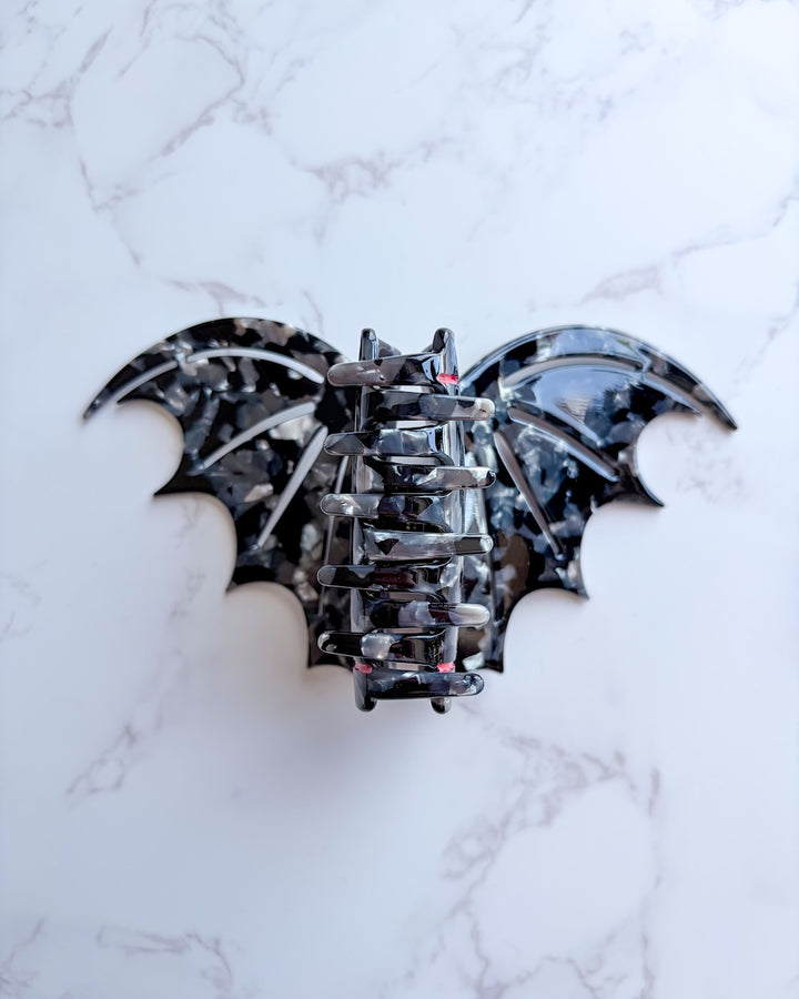 Bat Wing Claw Clip - Red