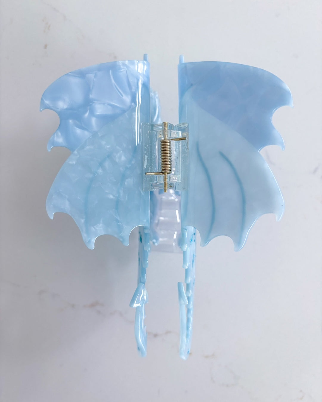 Dragon Hair Claw Clip - Blue