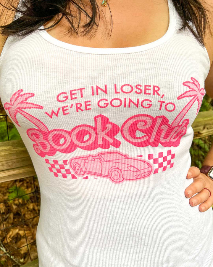 Bookish shirt for book club with ripped material and the quote &