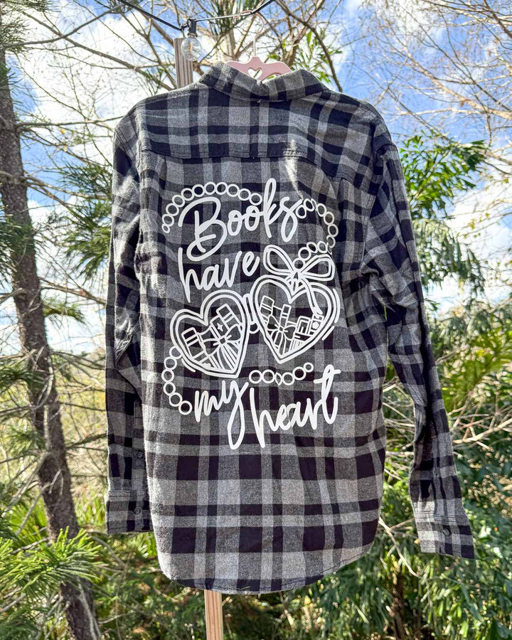 Bookish Flannels - Ready to Ship