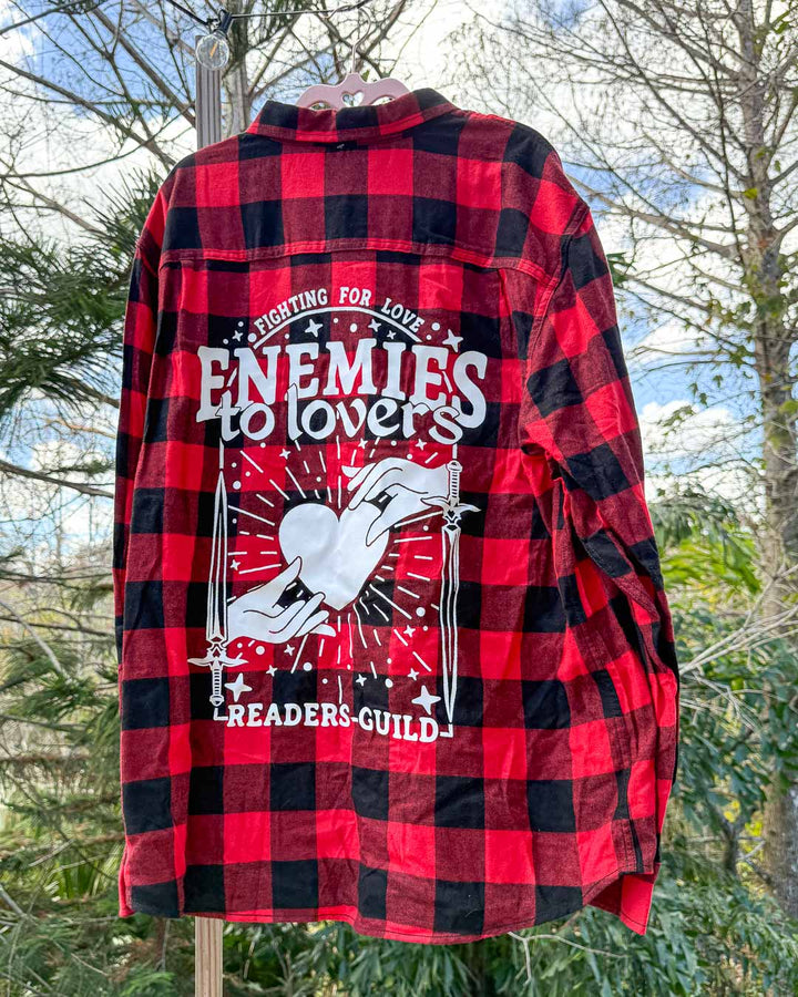 Bookish Flannels - Ready to Ship