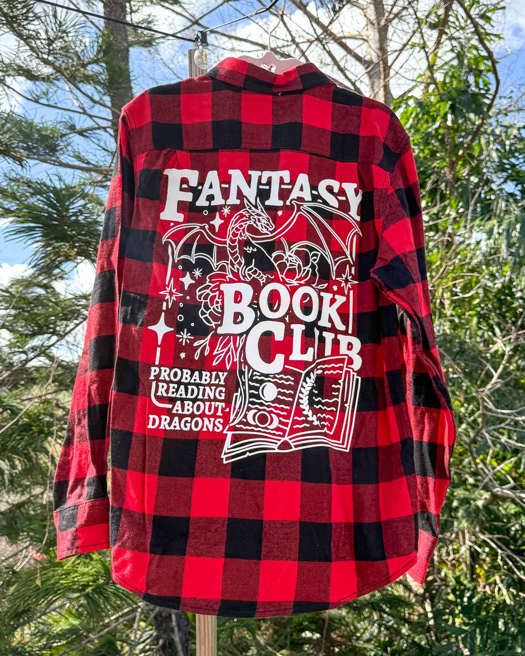 Bookish Flannels - Ready to Ship