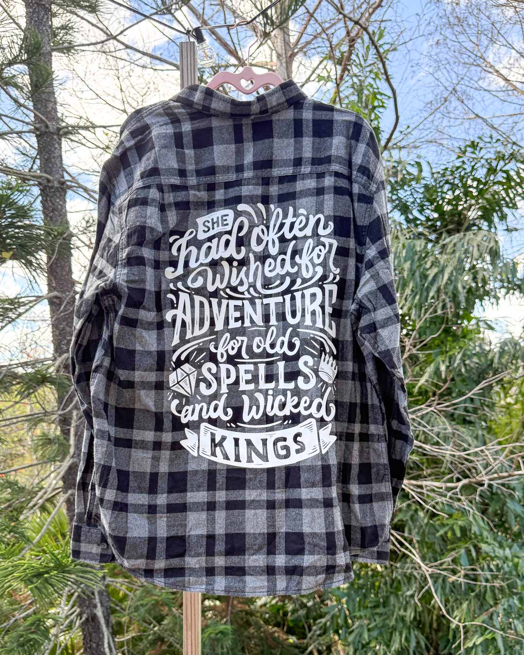 Bookish Flannels - Ready to Ship