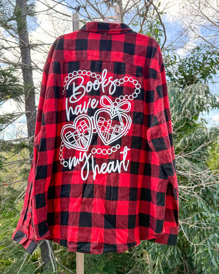 Bookish Flannels - Ready to Ship