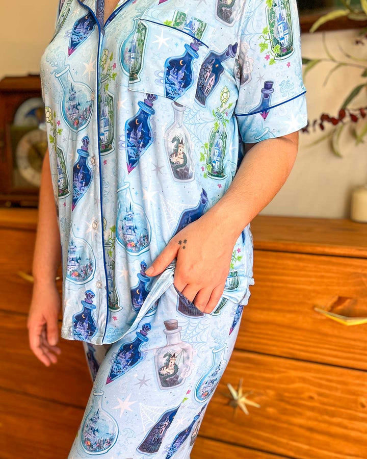Bottled Magic Bamboo Pajama Set – Long Pants