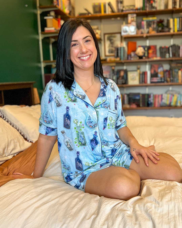 Bottled Magic Bamboo Pajama Set – Shorts