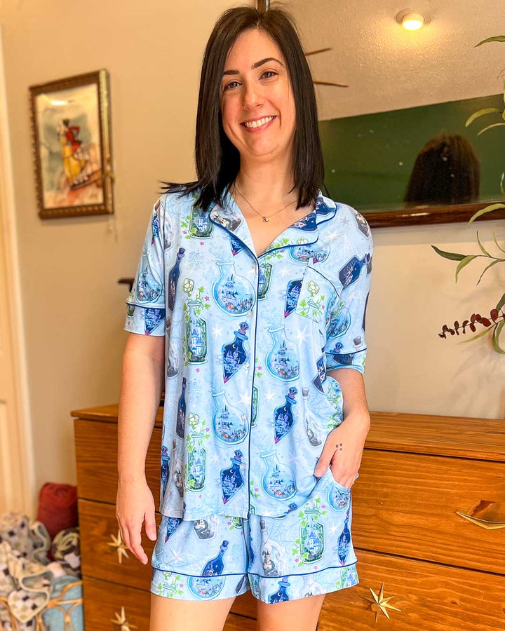 Bottled Magic Bamboo Pajama Set – Shorts