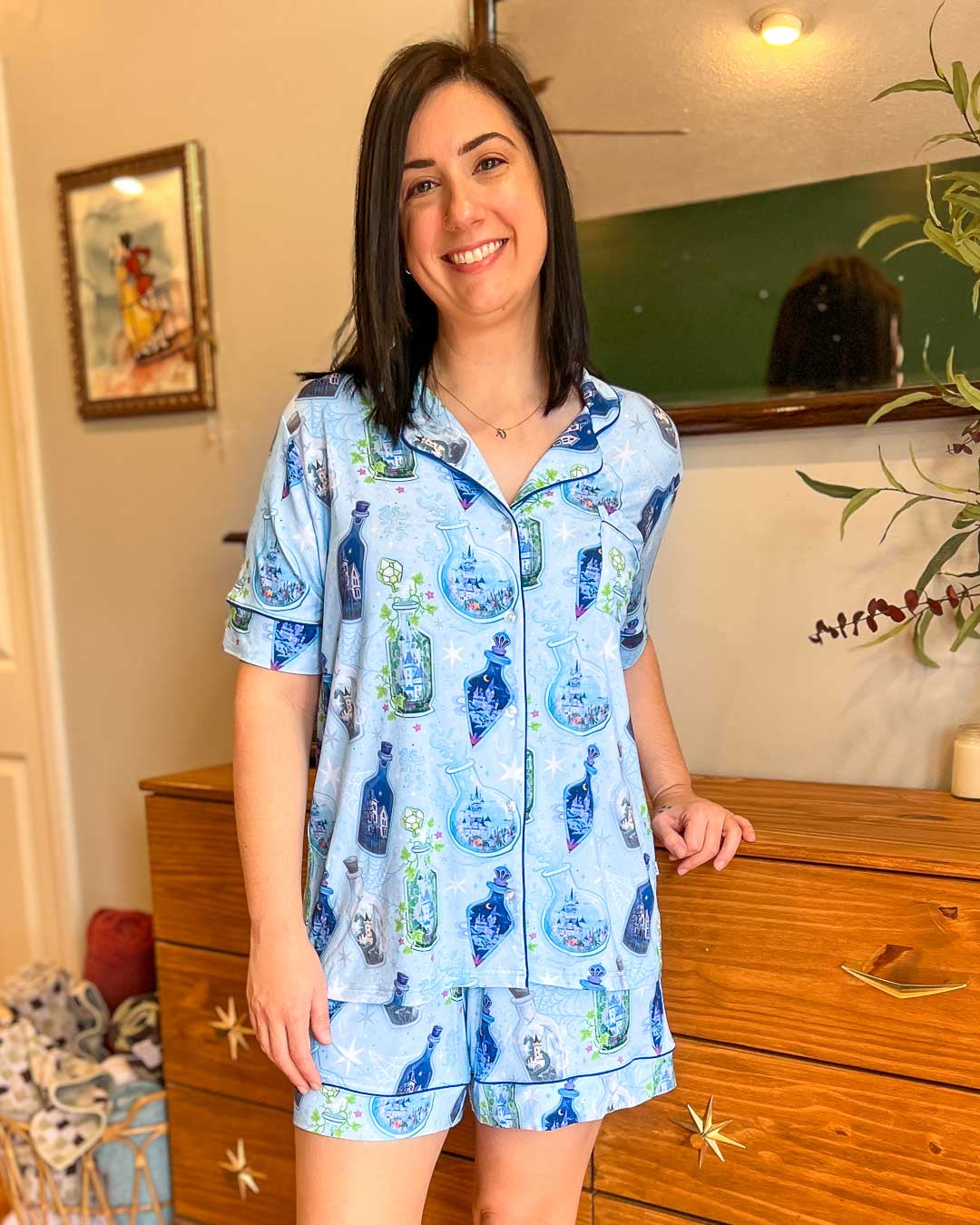 Bottled Magic Bamboo Pajama Set – Shorts