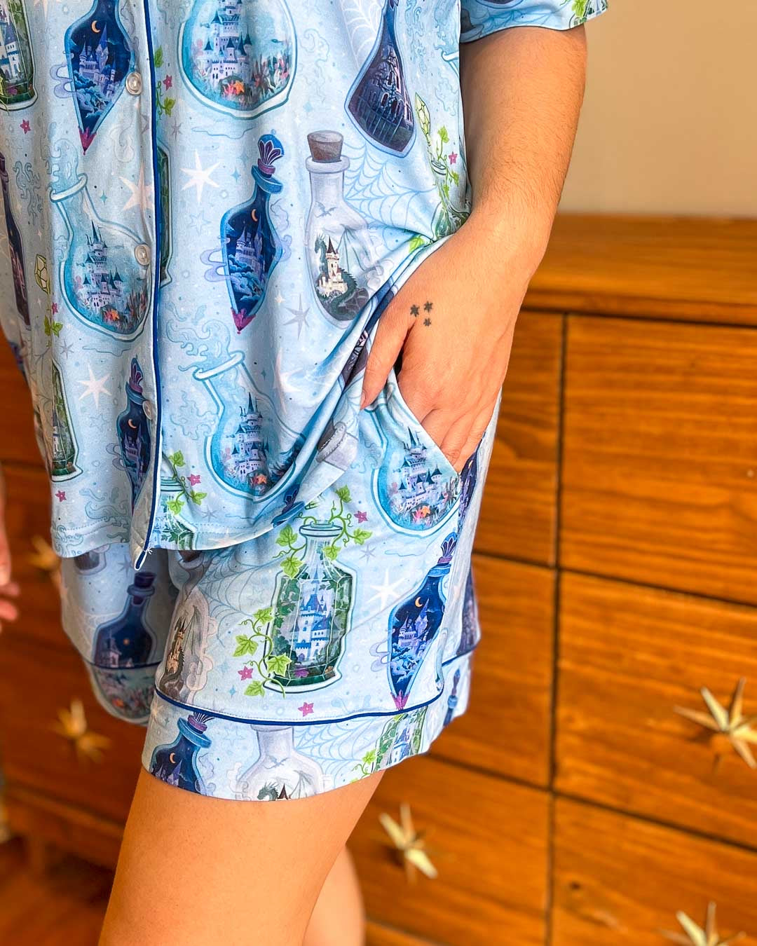 Bottled Magic Bamboo Pajama Set – Shorts