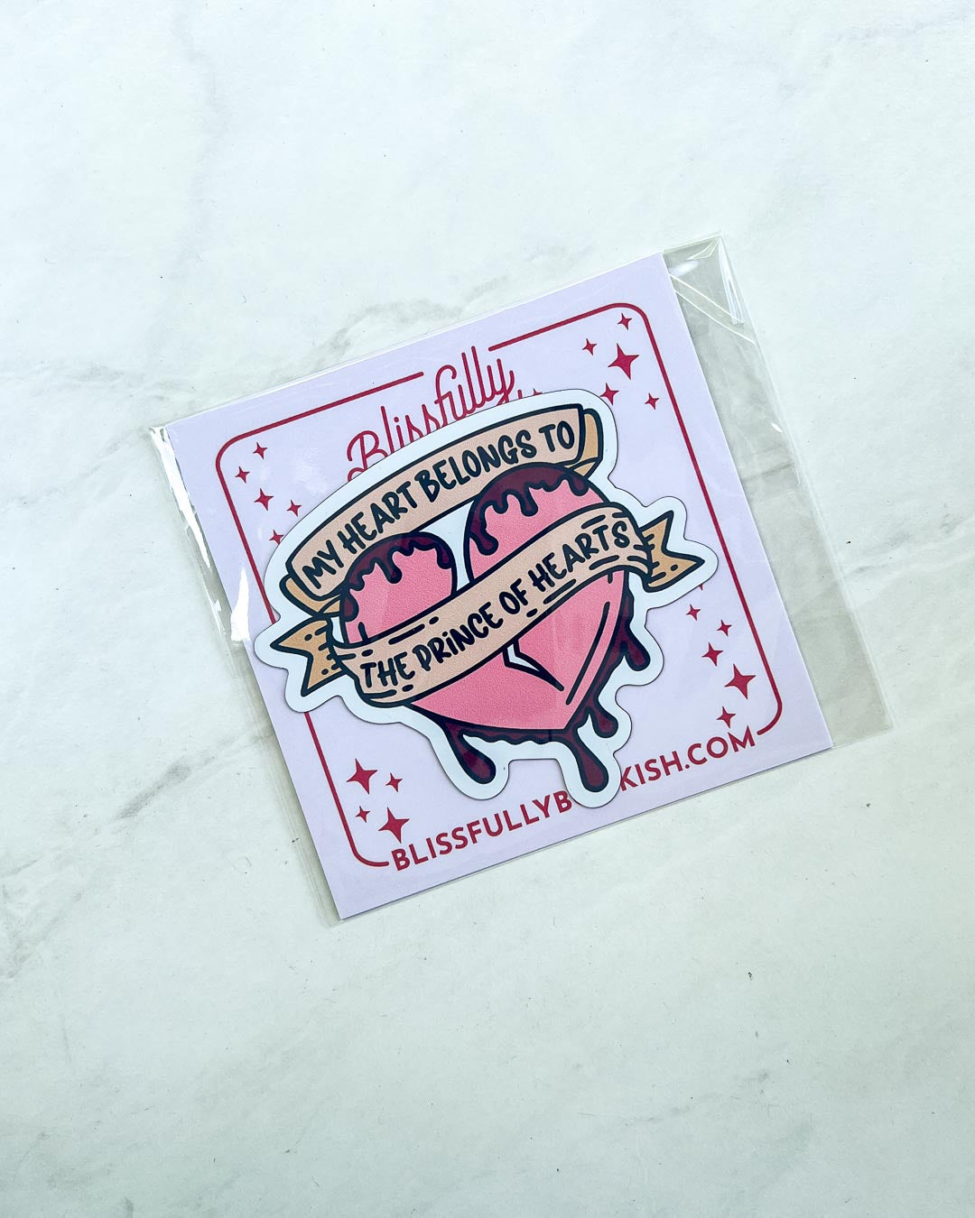 Prince of Hearts magnet for Jacks fans from Stephanie Garber&