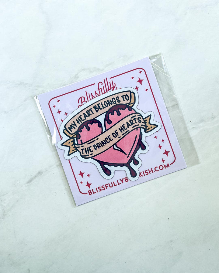 Prince of Hearts magnet for Jacks fans from Stephanie Garber&