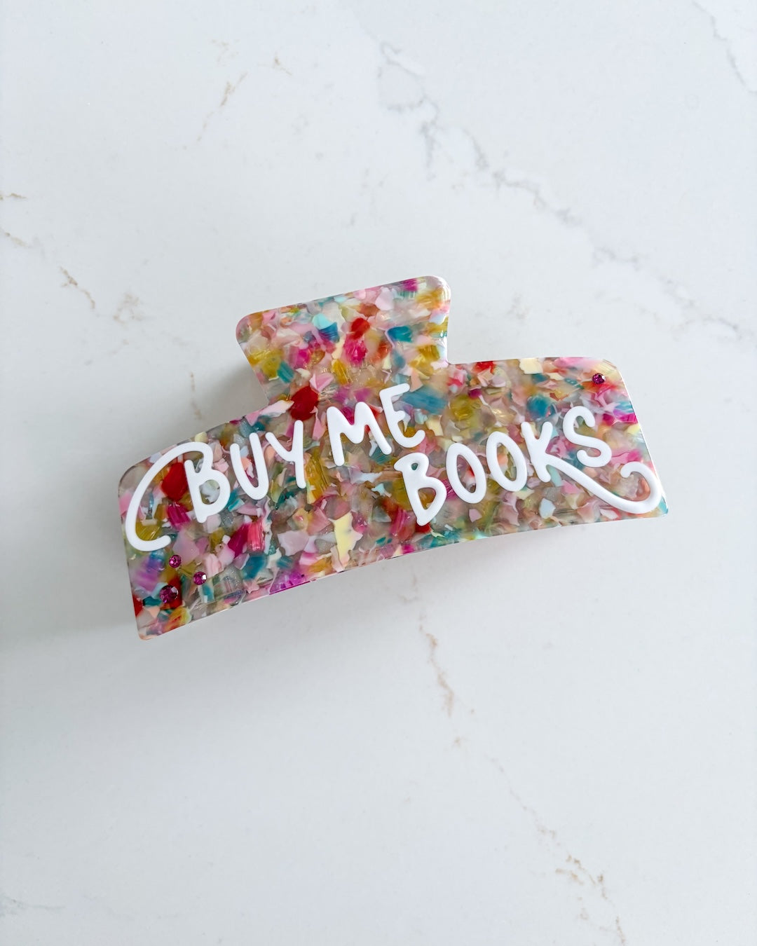 Buy Me Books Hair Claw Clip