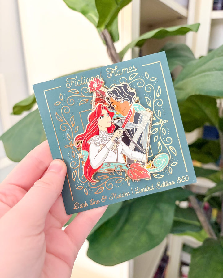 The Maiden &amp; The Dark One Enamel Pin