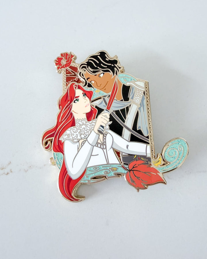 The Maiden &amp; The Dark One Enamel Pin