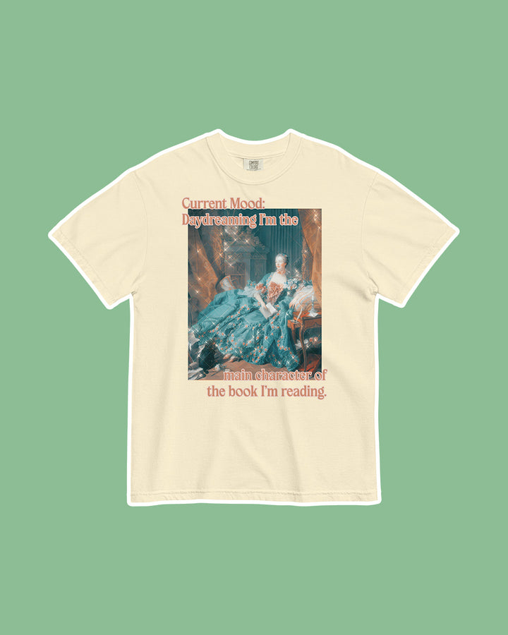 Fine art bookish shirt featuring a classic painting and the phrase &
