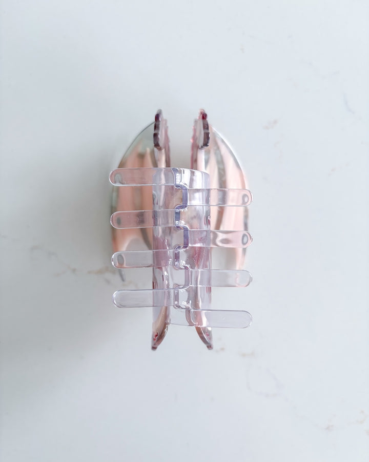 Dragon Hair Claw Clip - Small Dusty Rose