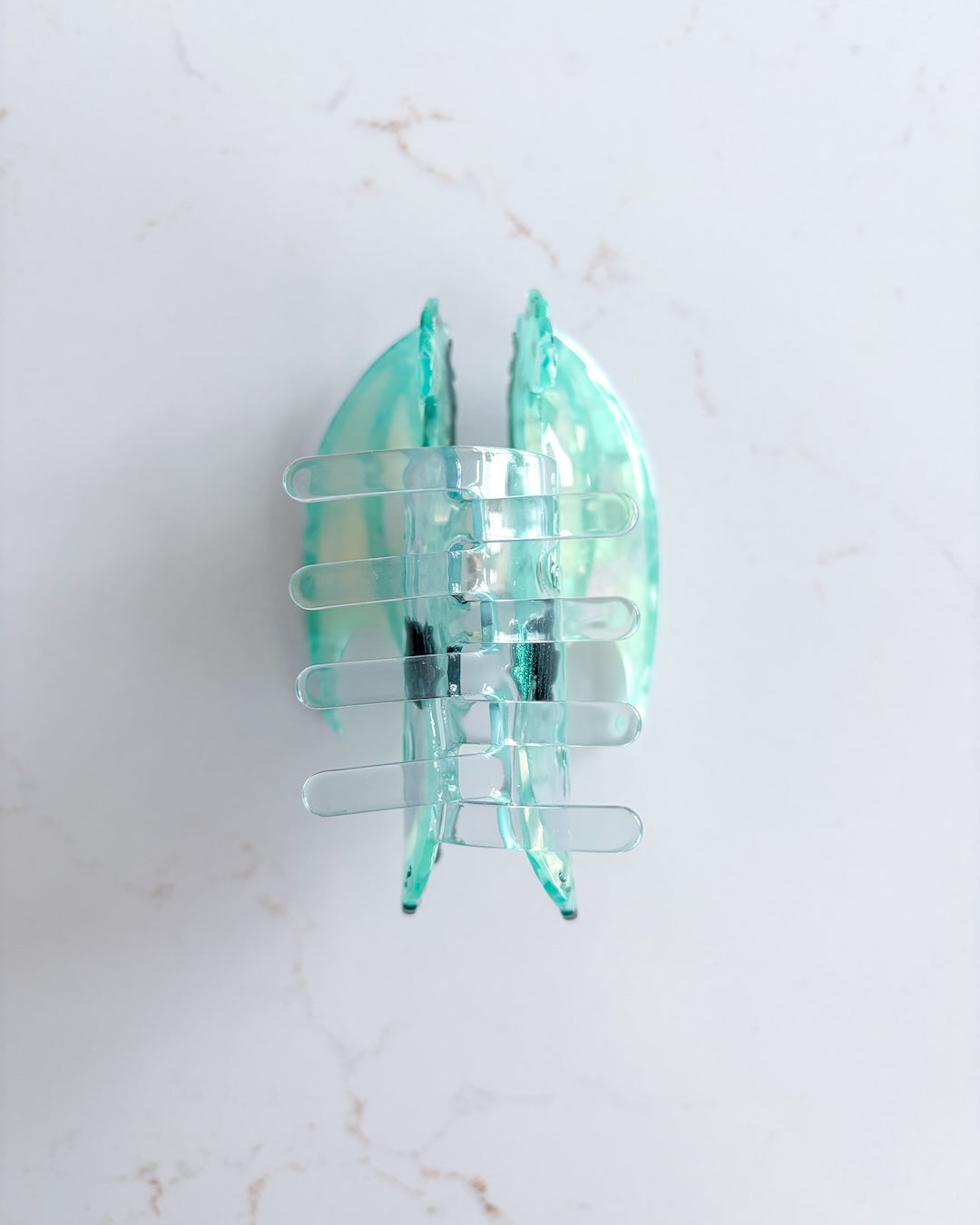 Dragon Hair Claw Clip - Small Seafoam