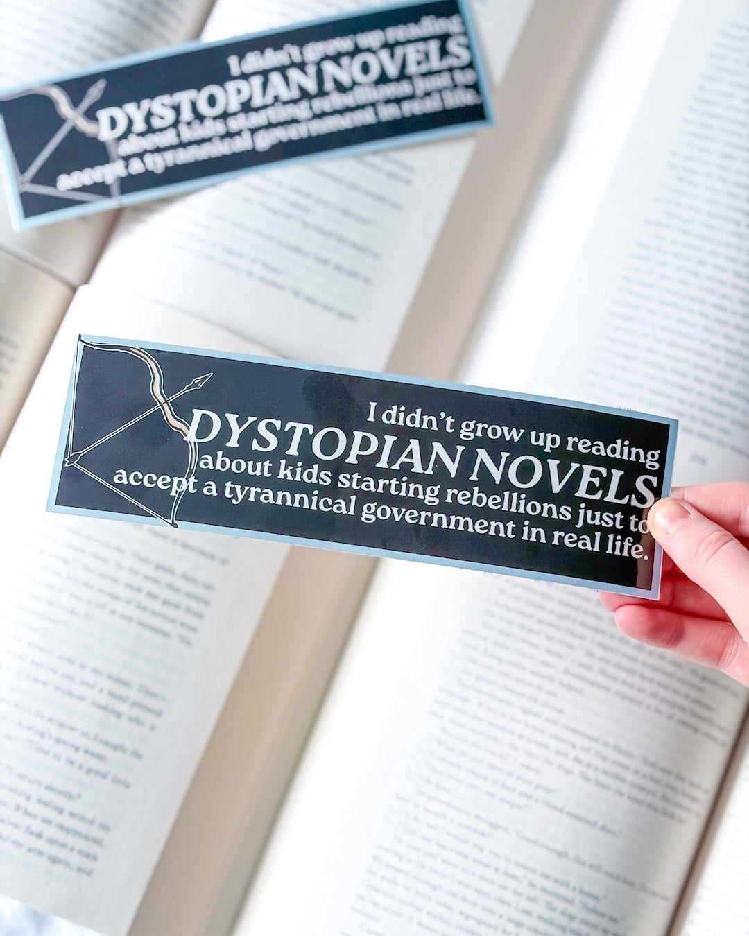 Dystopian Novels Bumper Sticker