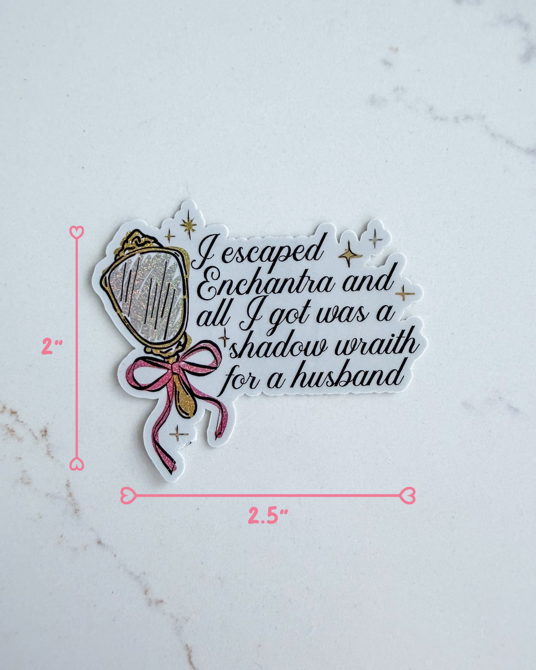 Enchantra Glitter Sticker