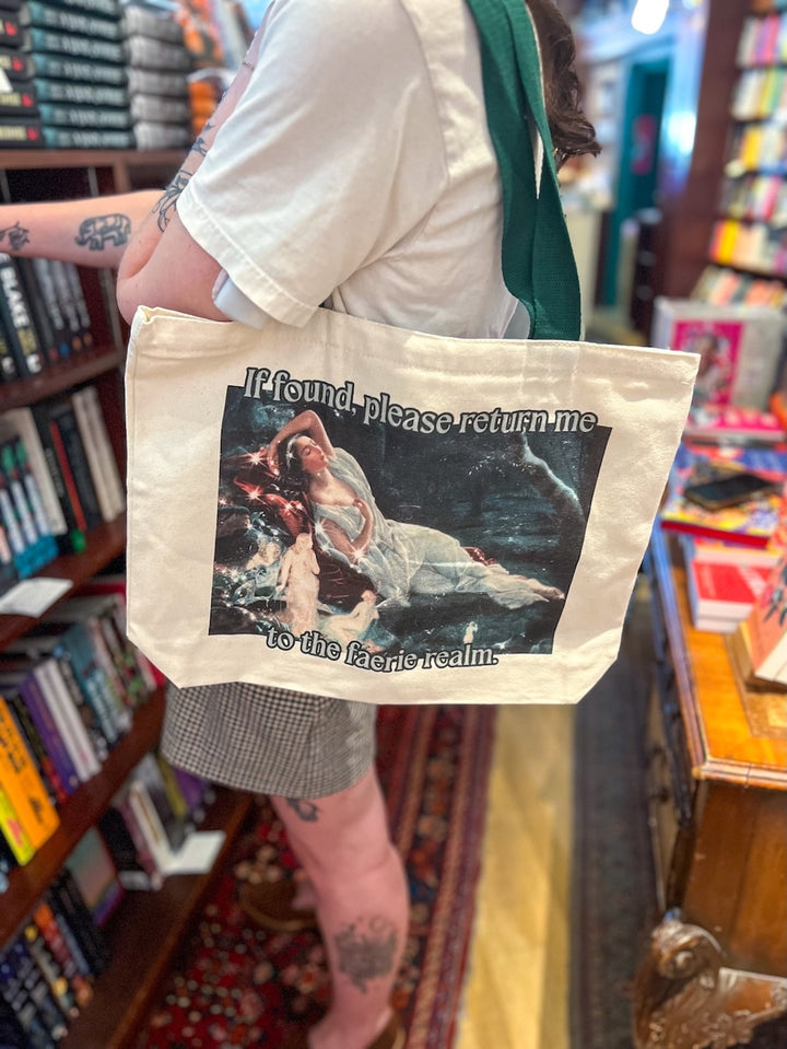 Return to the Faerie Realm Fine Art Tote Bag