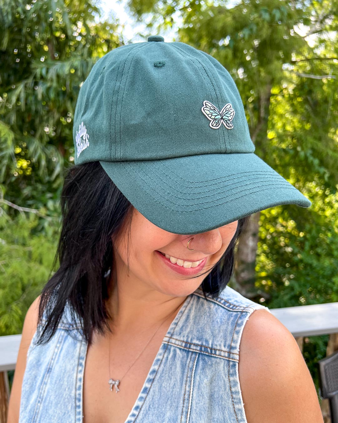 Minimalist Fairy Wings Dad Hat