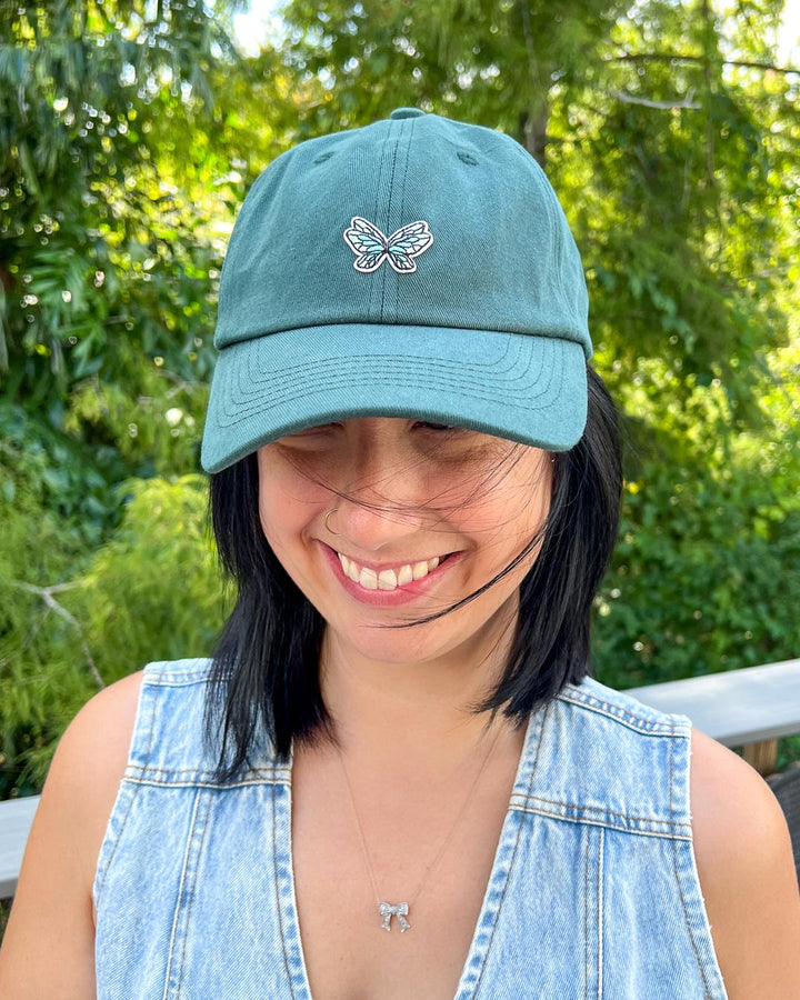 Minimalist Fairy Wings Dad Hat