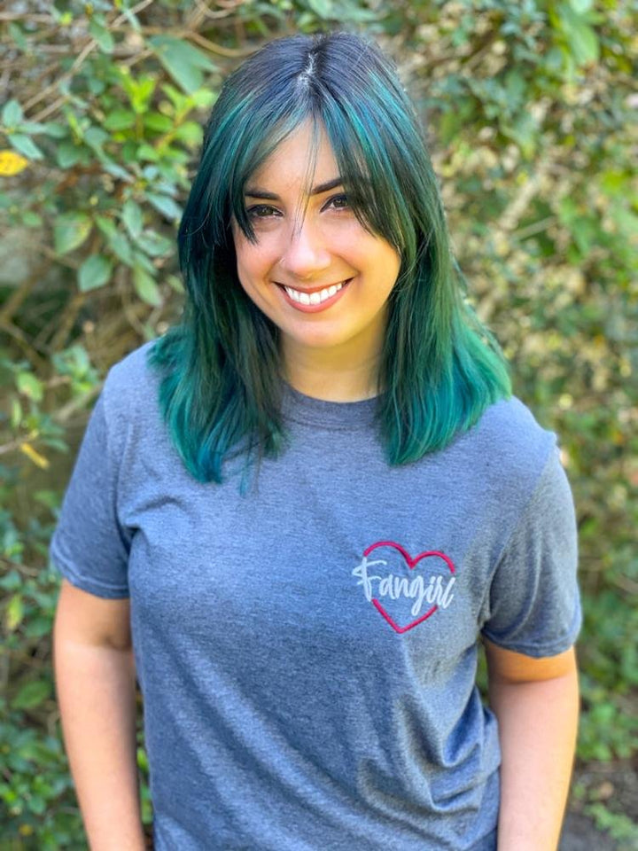 Bookish tee featuring &