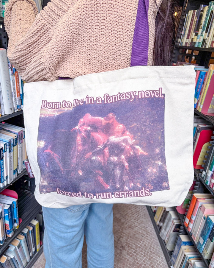 Fantasy Novel Fine Art Tote Bag