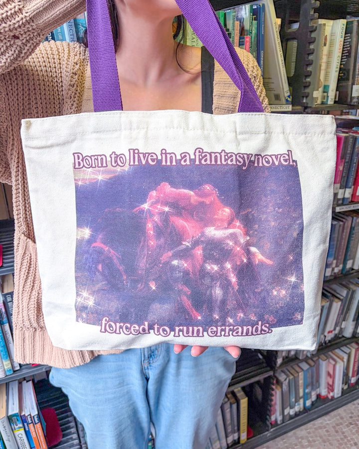 Fantasy Novel Fine Art Tote Bag