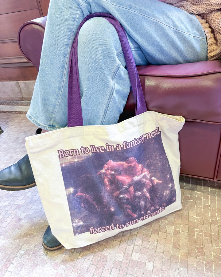 Fantasy Novel Fine Art Tote Bag