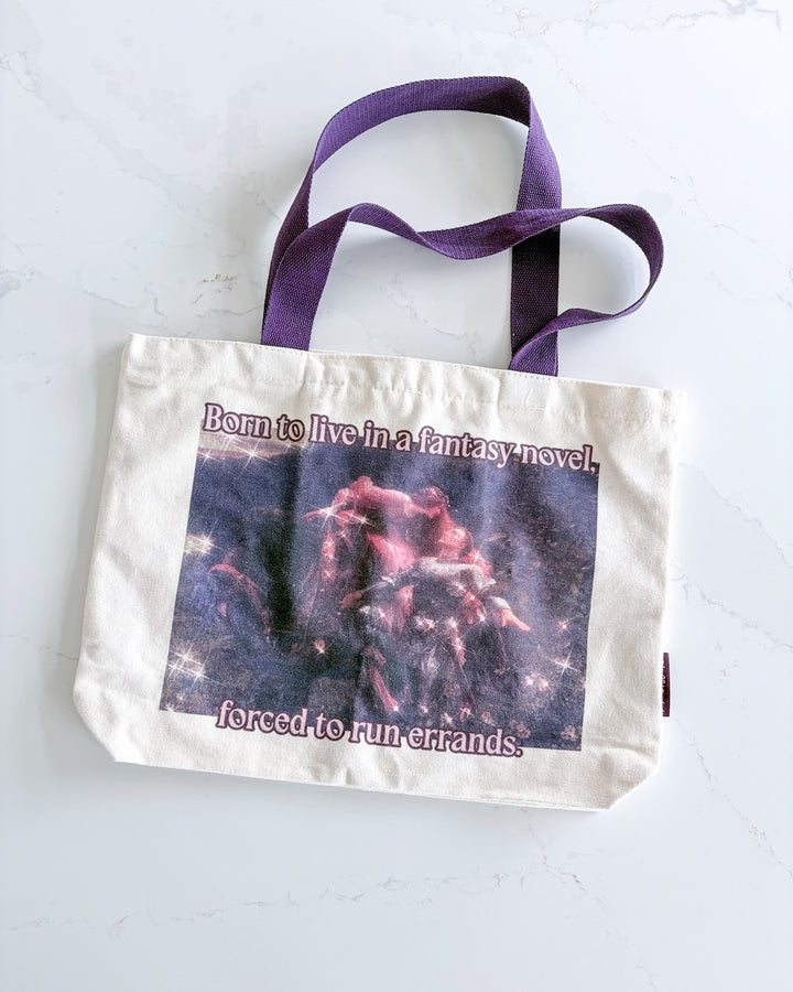 Fantasy Novel Fine Art Tote Bag