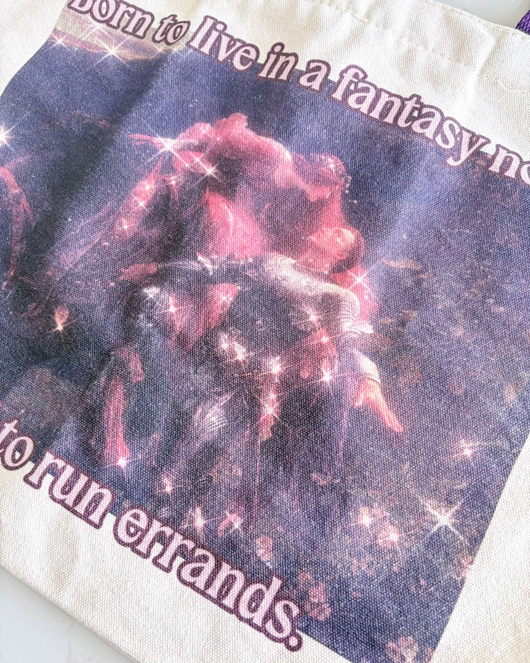 Fantasy Novel Fine Art Tote Bag