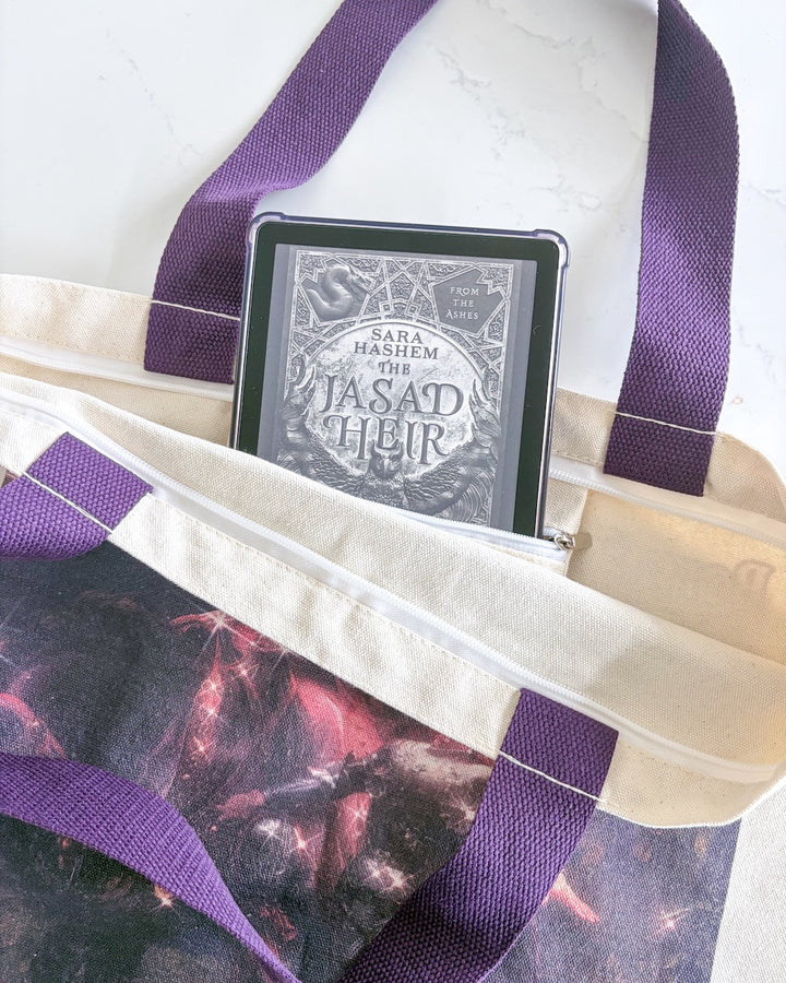 Fantasy Novel Fine Art Tote Bag