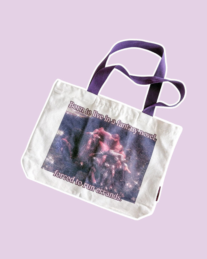 Fantasy Novel Fine Art Tote Bag