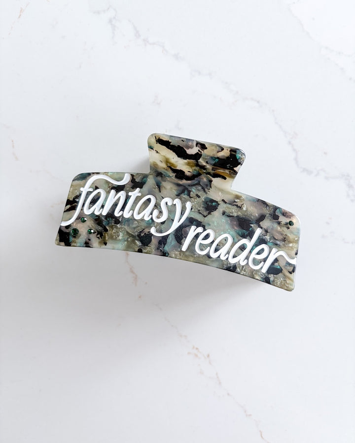 Fantasy Reader Hair Claw Clip