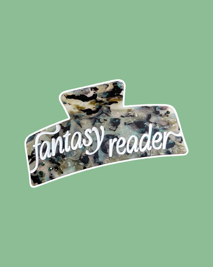 Fantasy Reader Hair Claw Clip