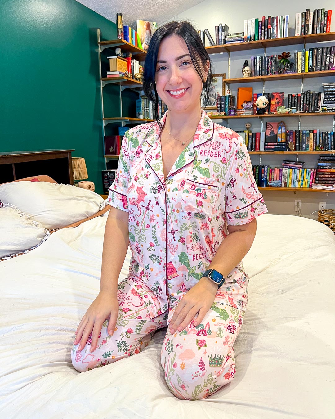 Fantasy Reader Bamboo Pajama Set – Long Pants