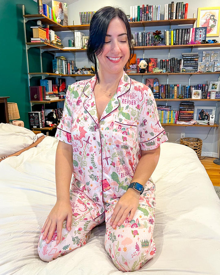 Fantasy Reader Bamboo Pajama Set – Long Pants
