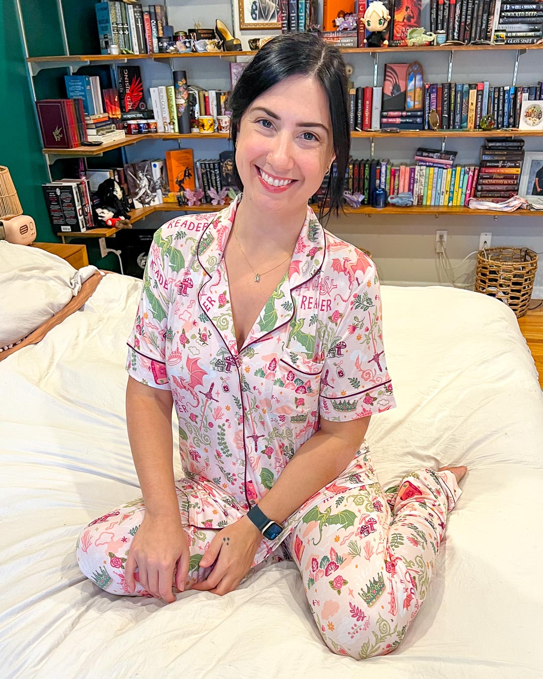 Fantasy Reader Bamboo Pajama Set – Long Pants