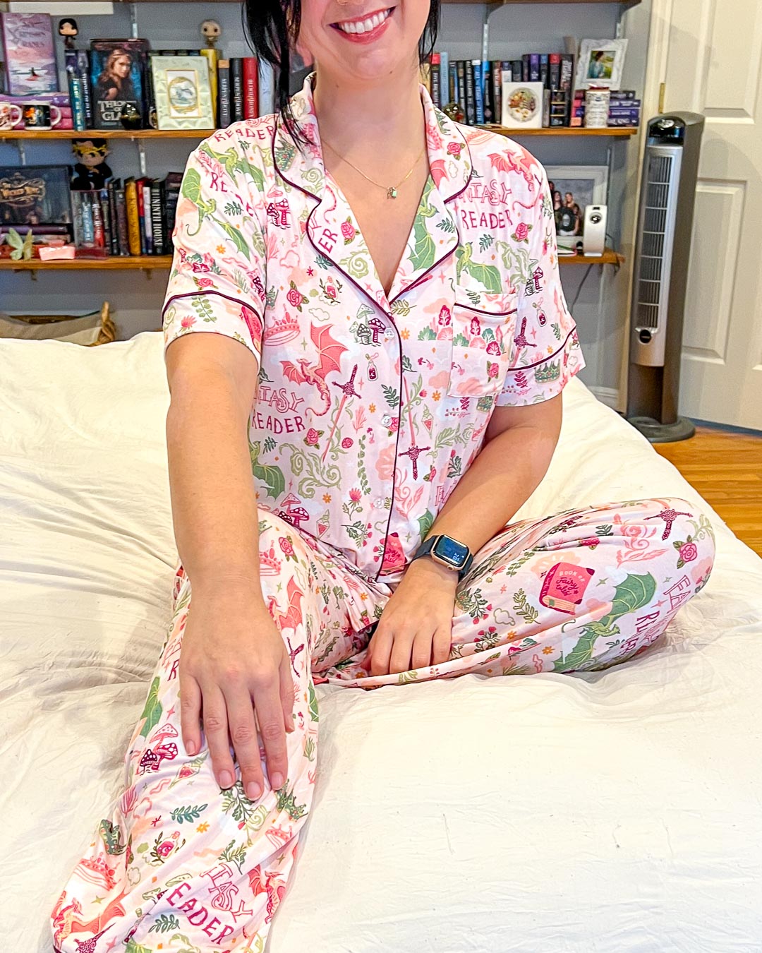 Fantasy Reader Bamboo Pajama Set – Long Pants