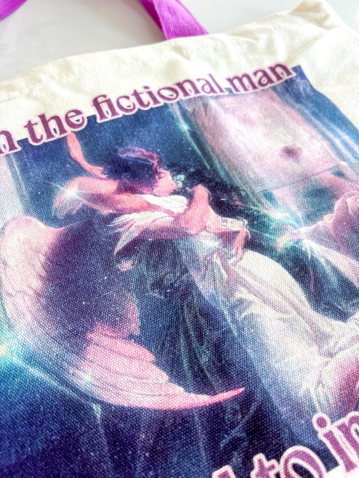 Fictional Man Fine Art Tote Bag