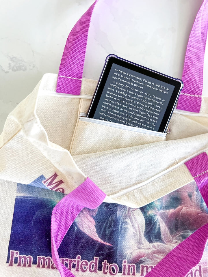 Fictional Man Fine Art Tote Bag